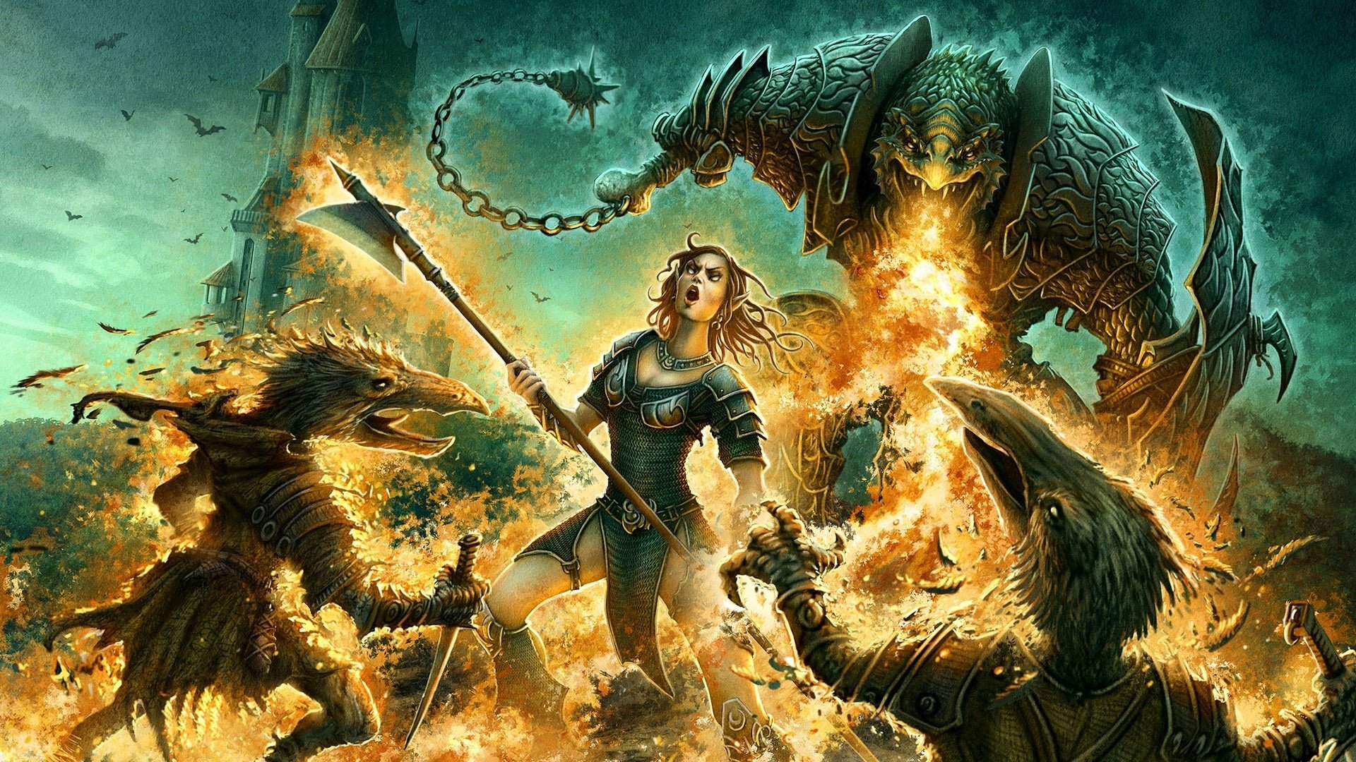 fantastic animals the man in armor flame