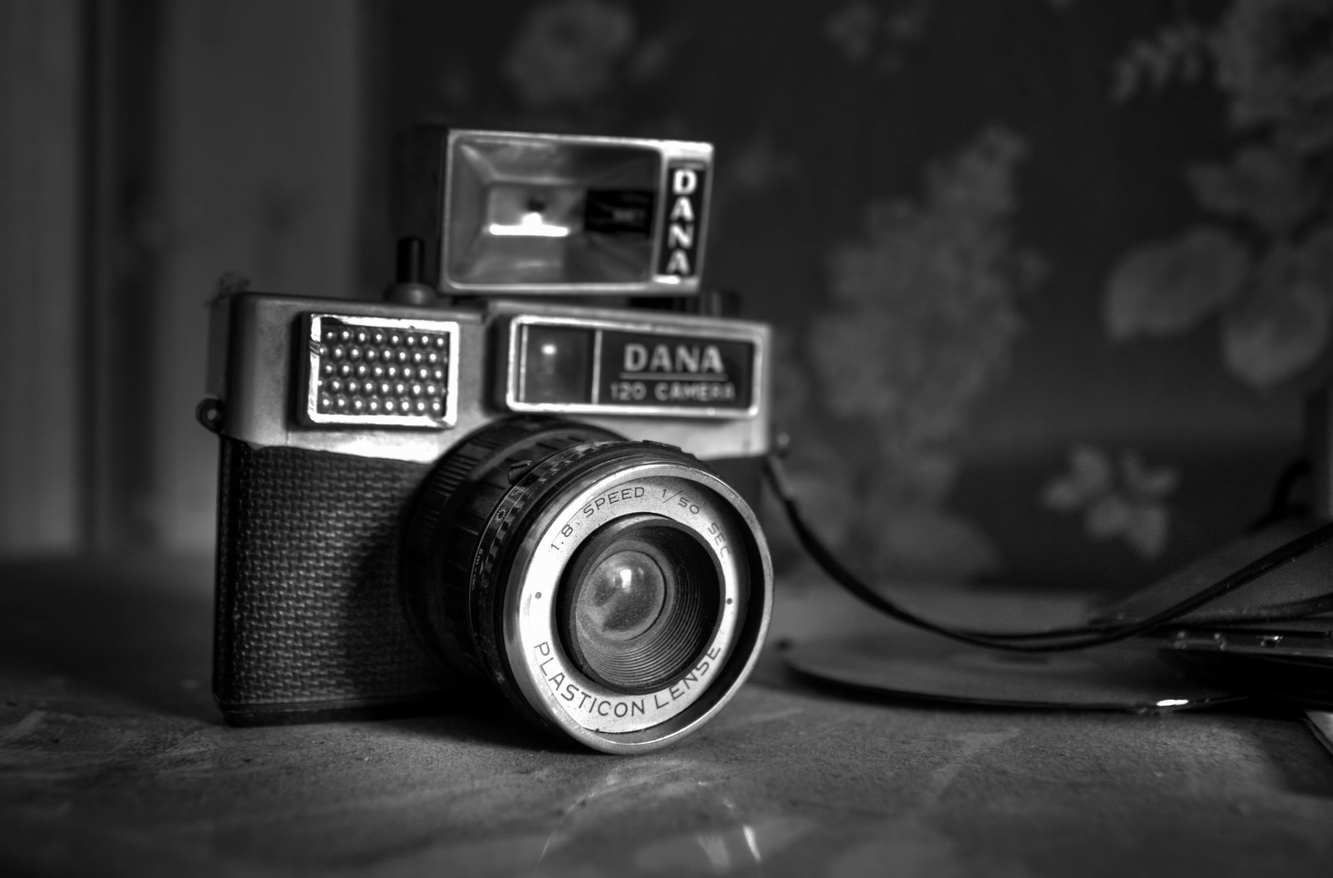 the camera background close up