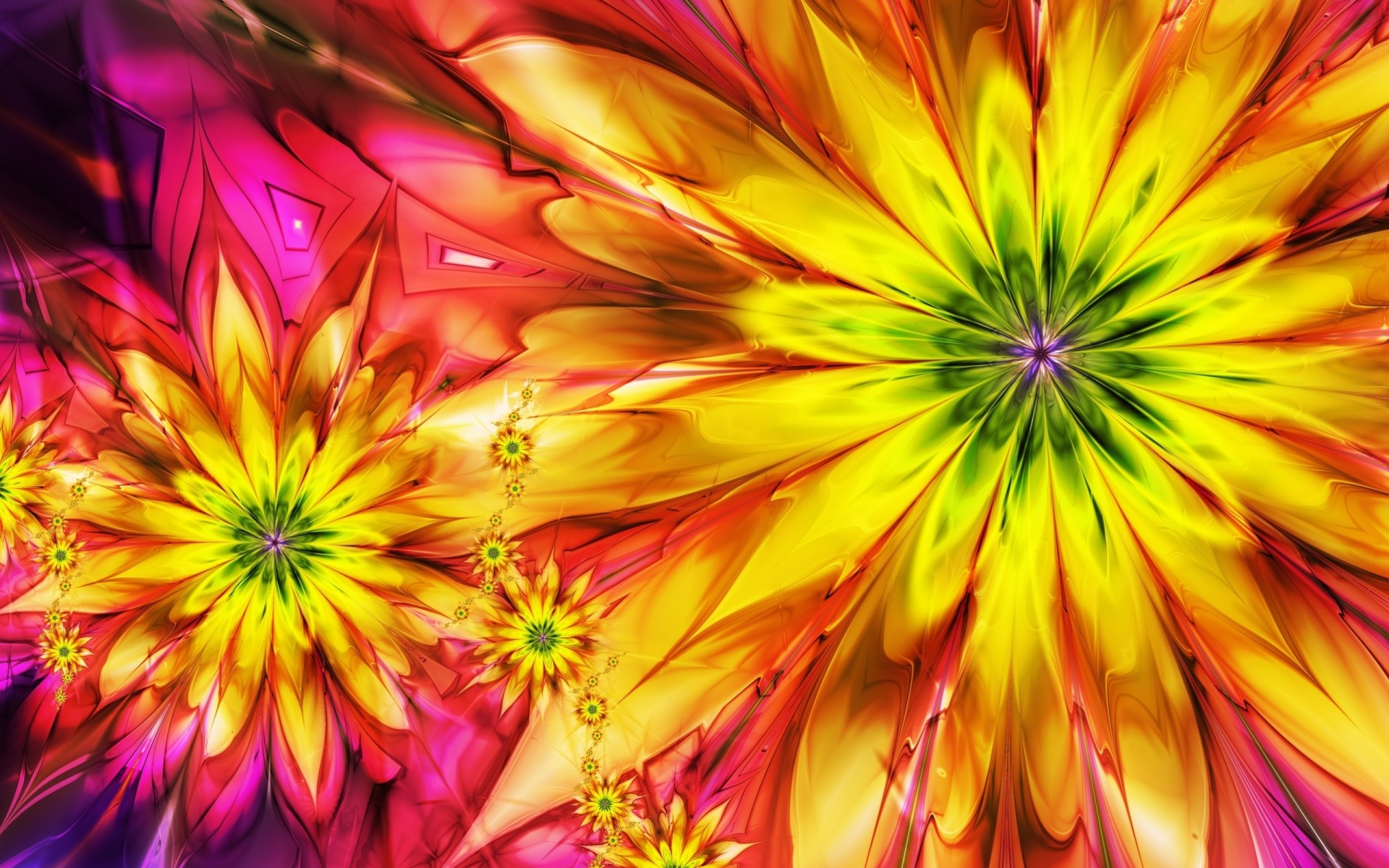 bright colored