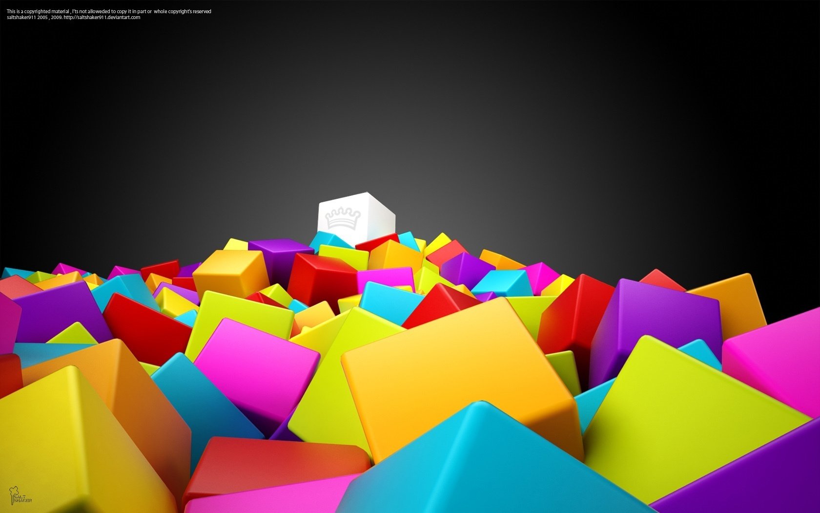 cubes multicolores couronne de dés jeu de champ texture