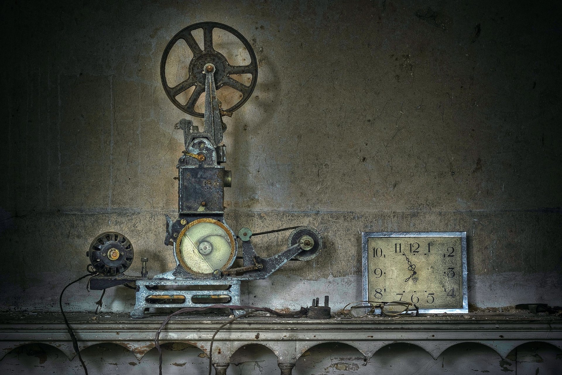 aparat reloj fondo