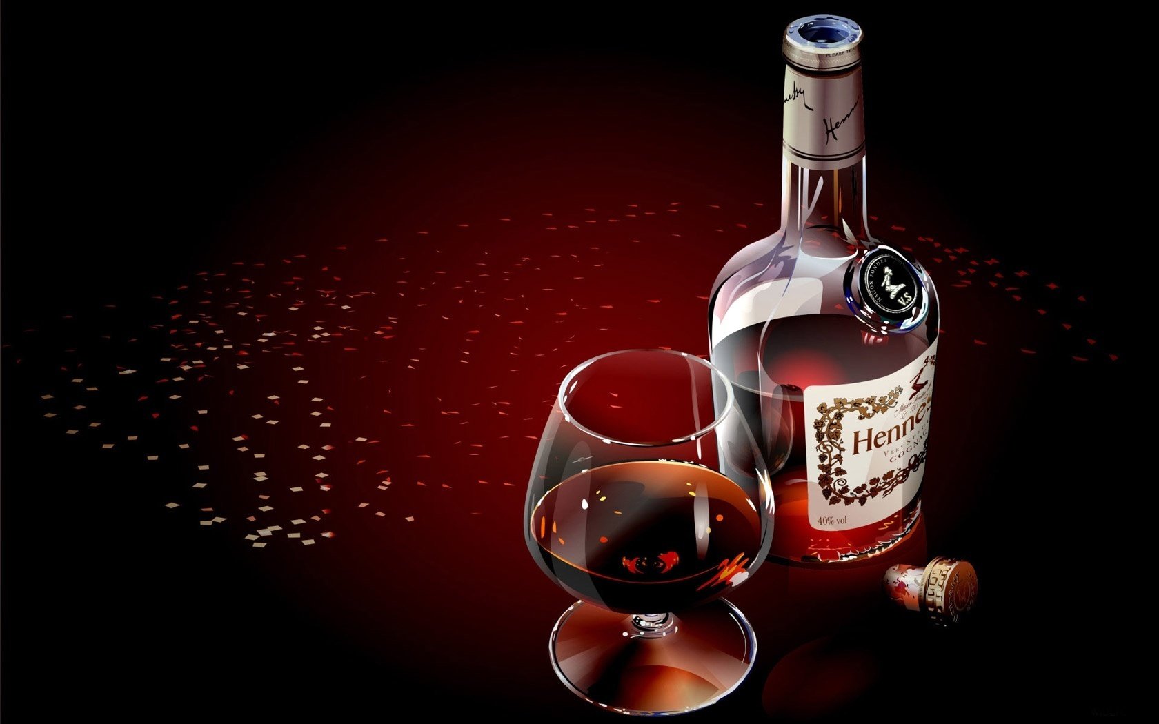 the taste of life hennessy spirte cognac glass drinks alcohol booze tube burgundy background
