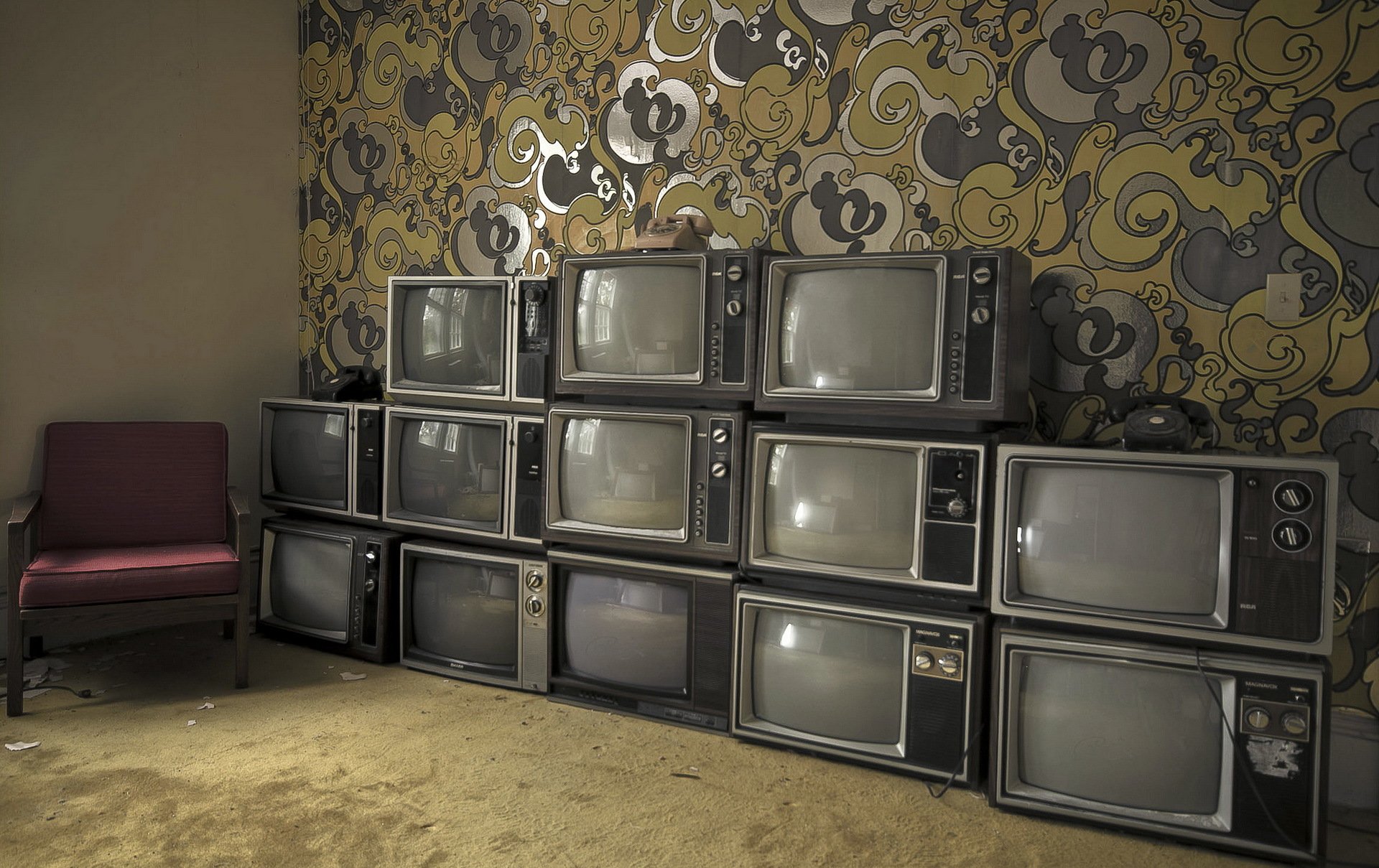 fernseher zimmer hintergrund