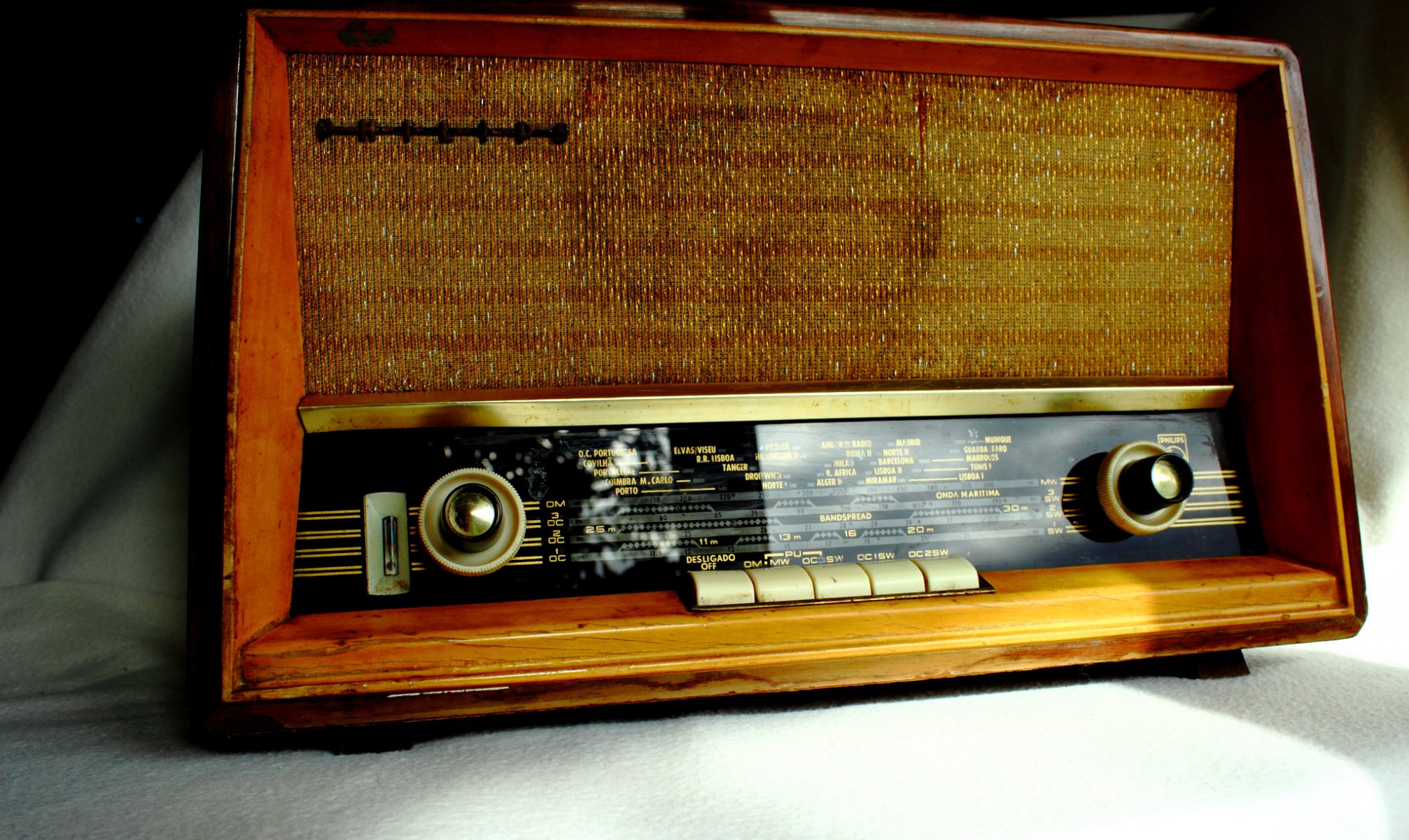 radio receptor fondo