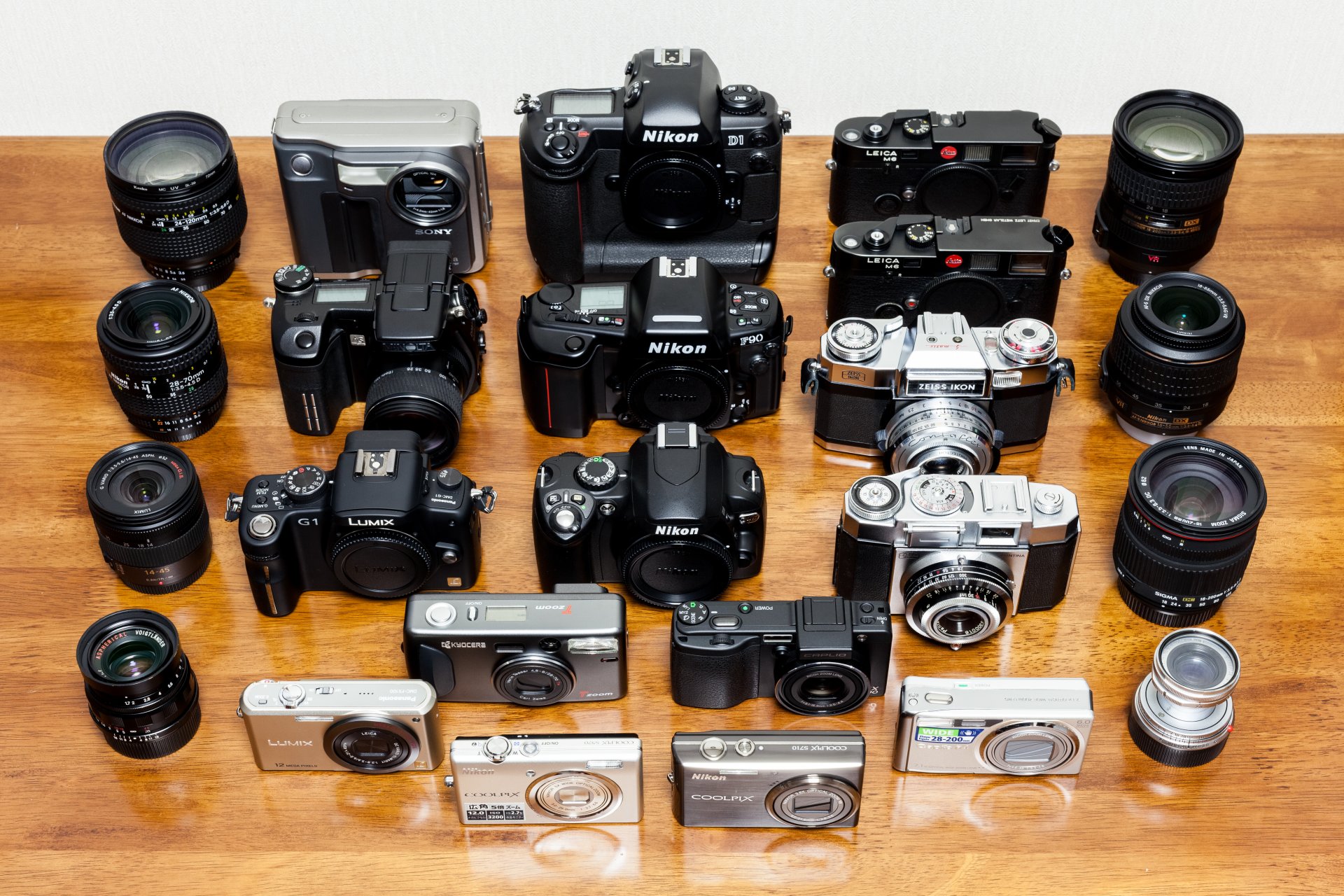 cámaras modelos colección fondo