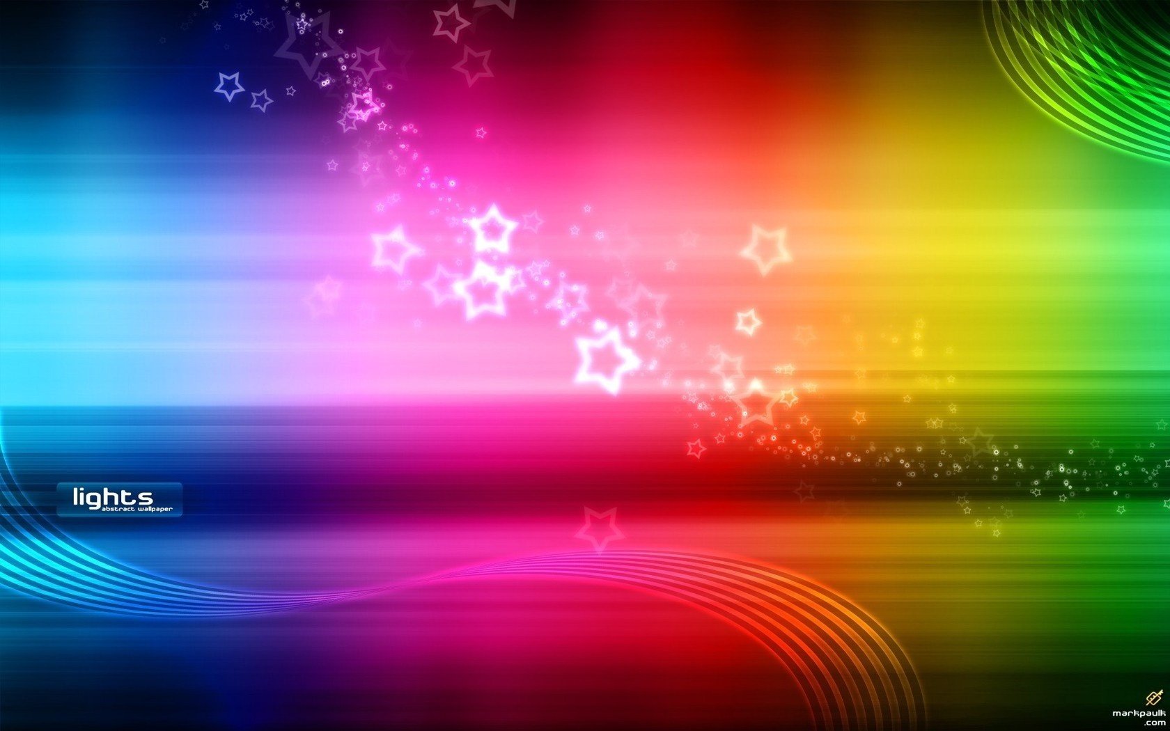 strisce arcobaleno stelle linee fantasia strisce colorate