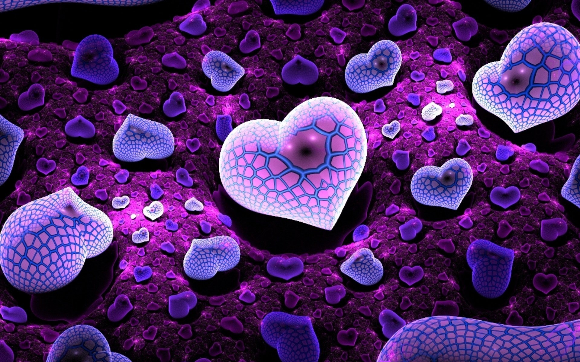 moldes decorativos corazones venas