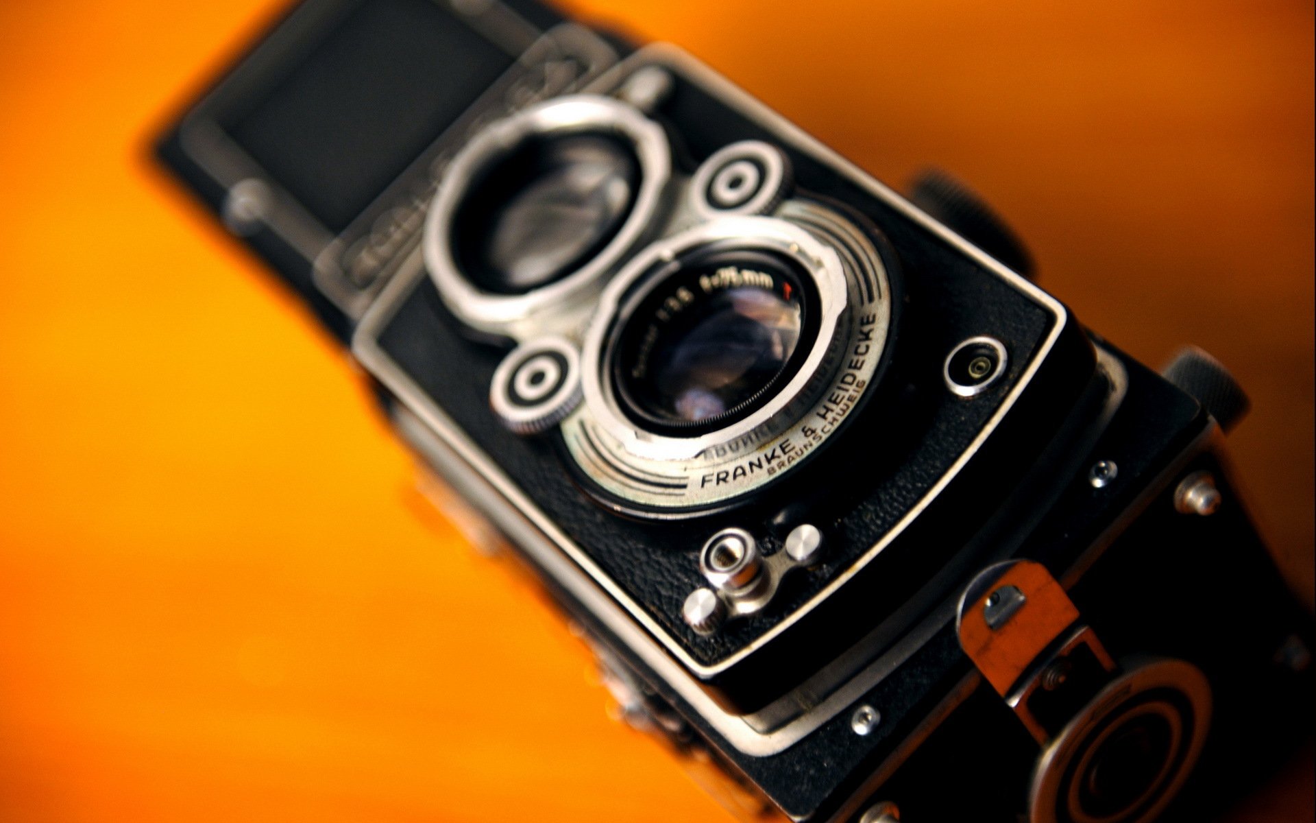 the camera background close up