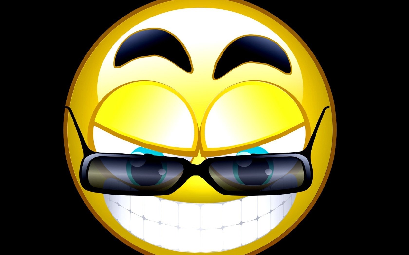 cara sonriente sonrisa gafas de sol