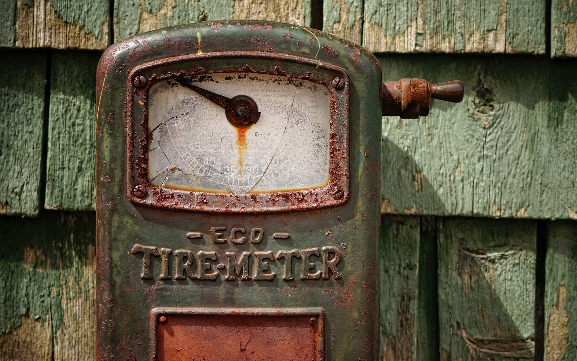 tire meter close up background