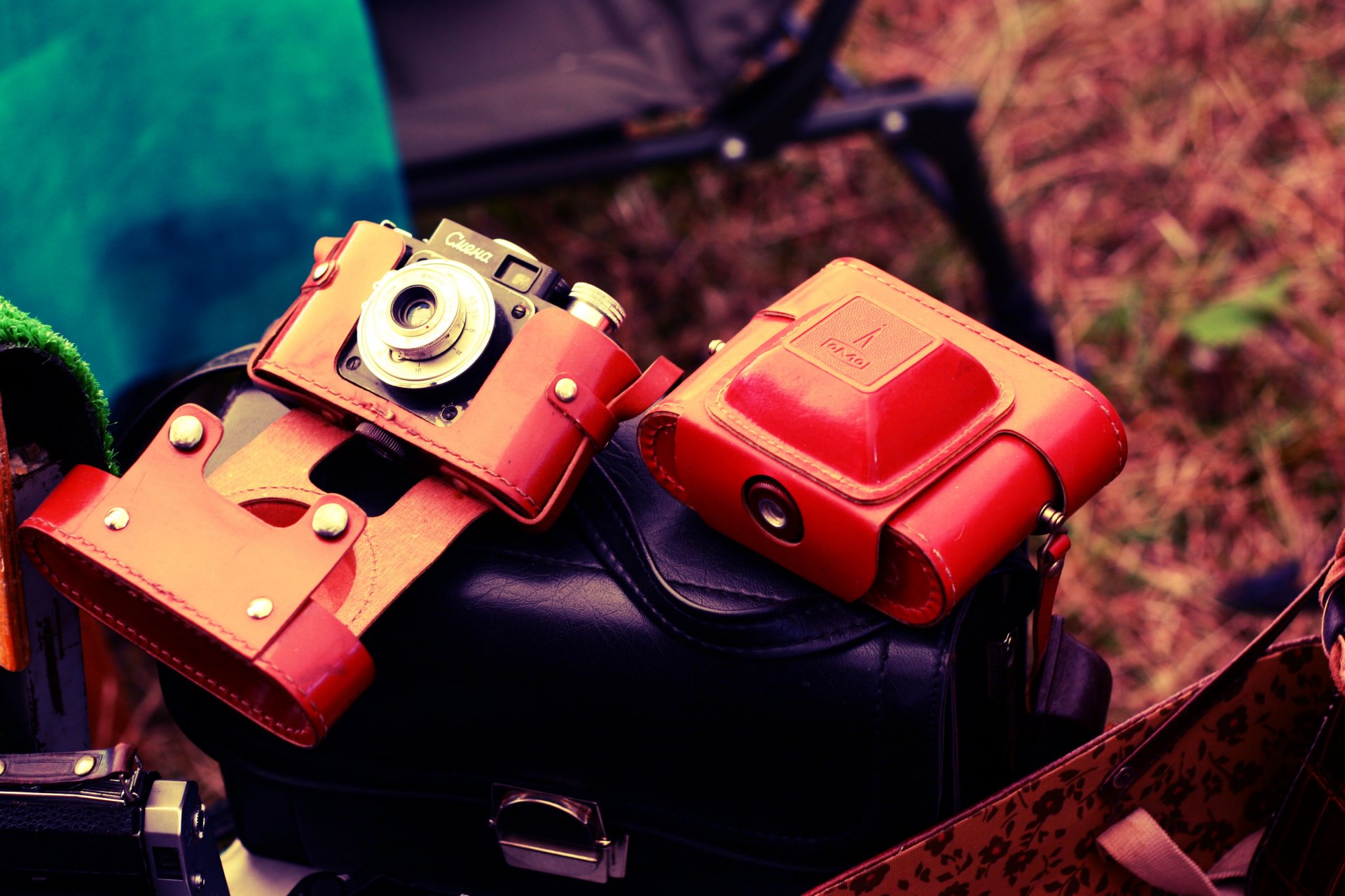 macchina fotografica retro