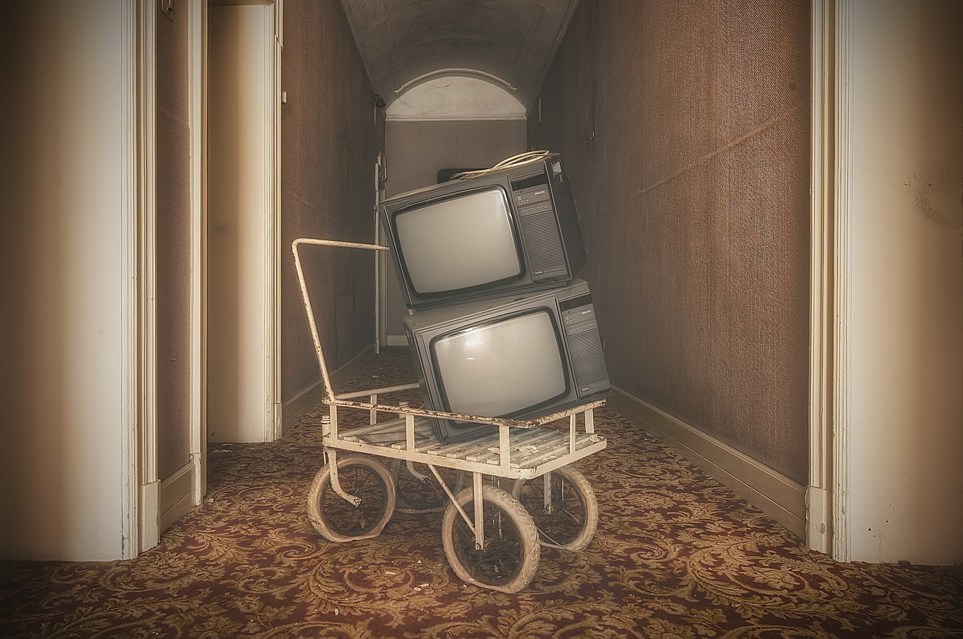 telewizor pokój tło