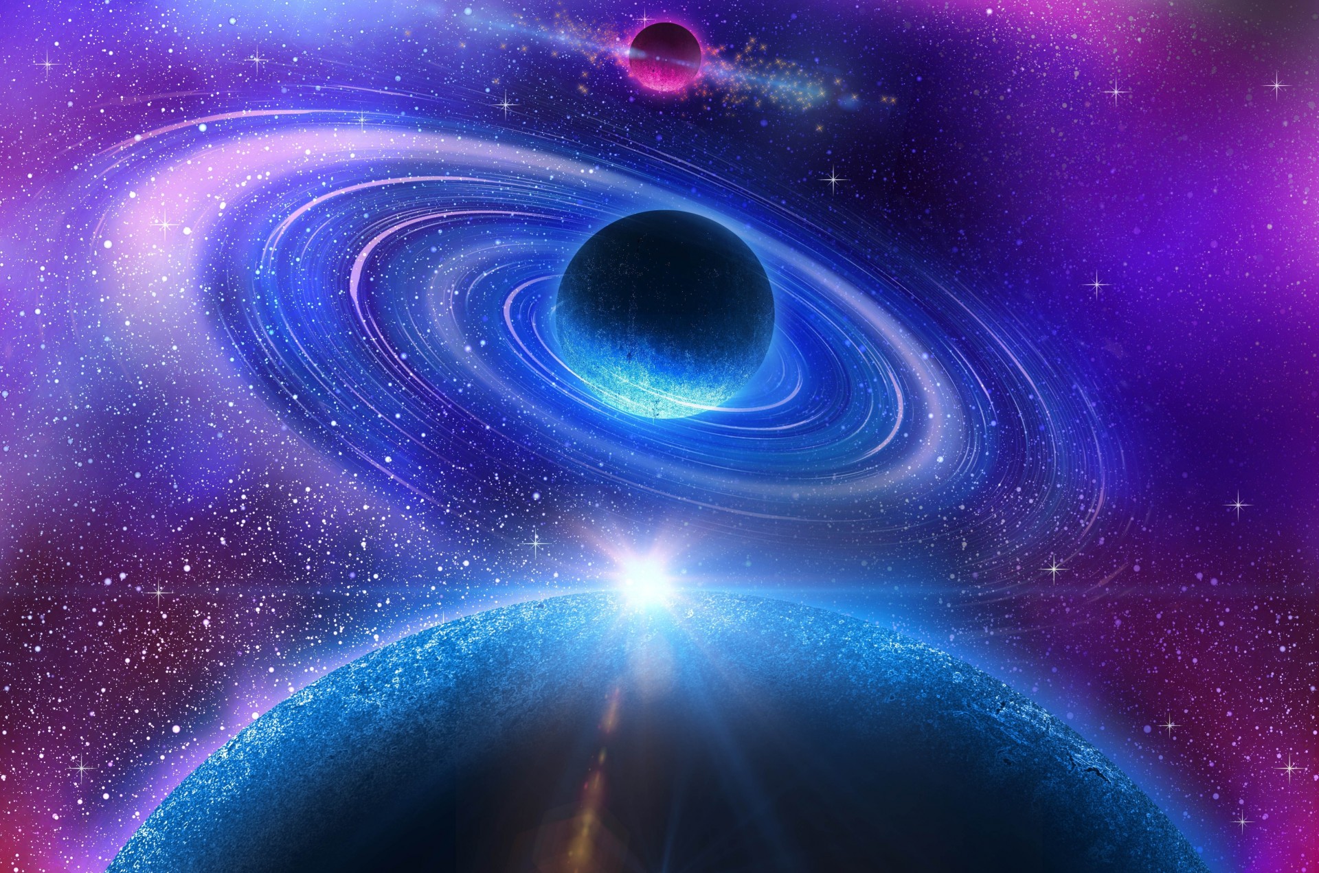planète espace