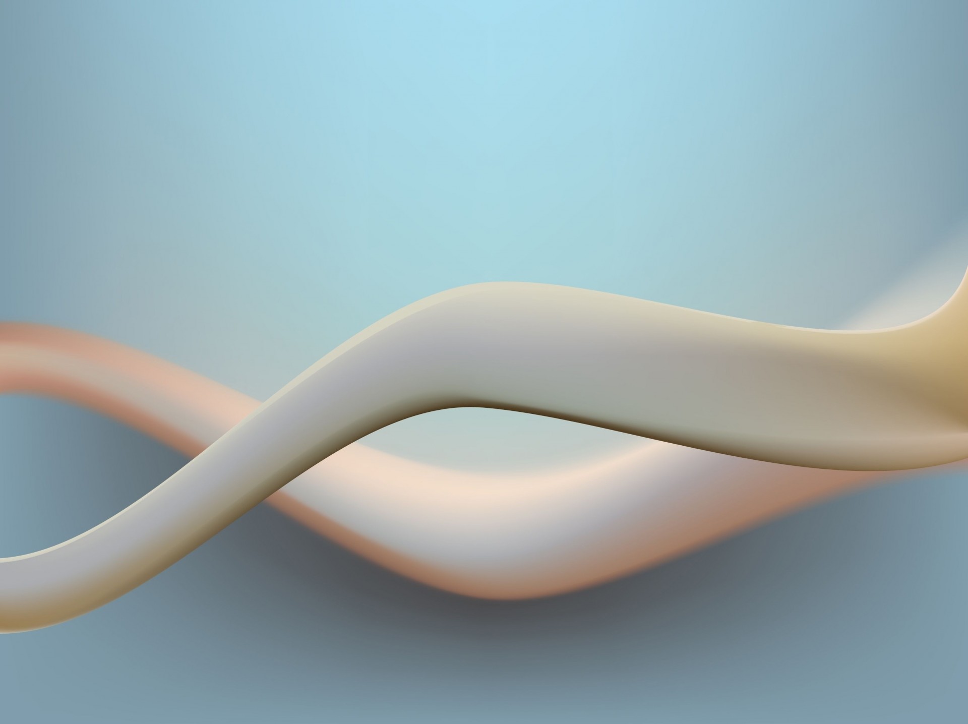 wave figurine line light background
