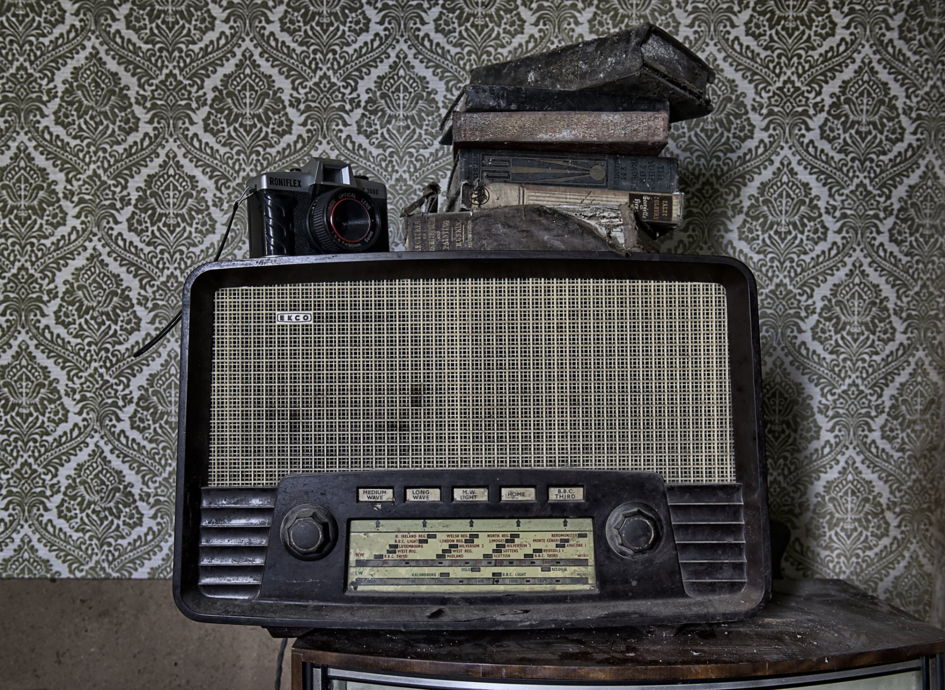 radio receptor cámara
