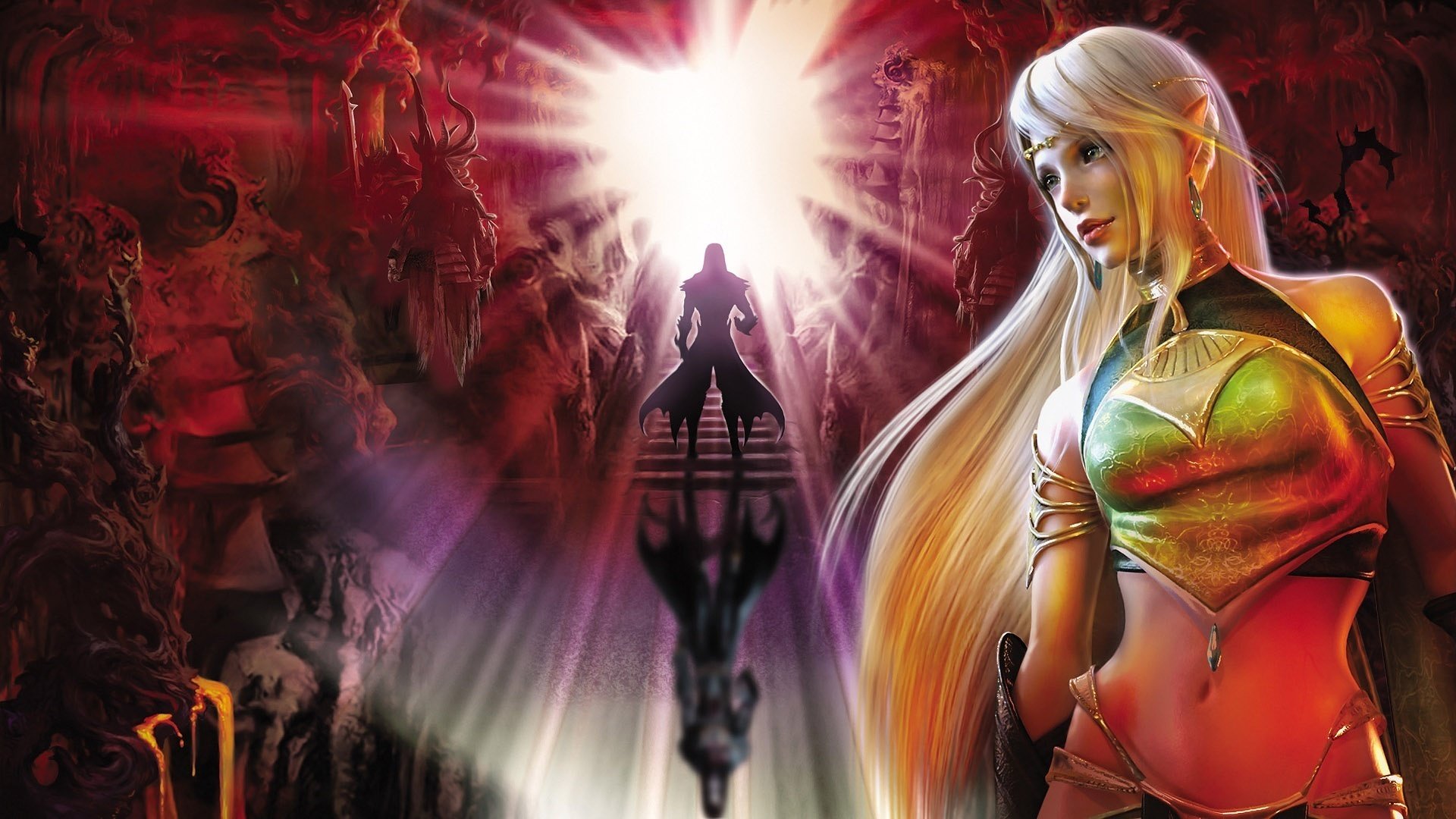 fabulous beauty shadow warrior blonde hair