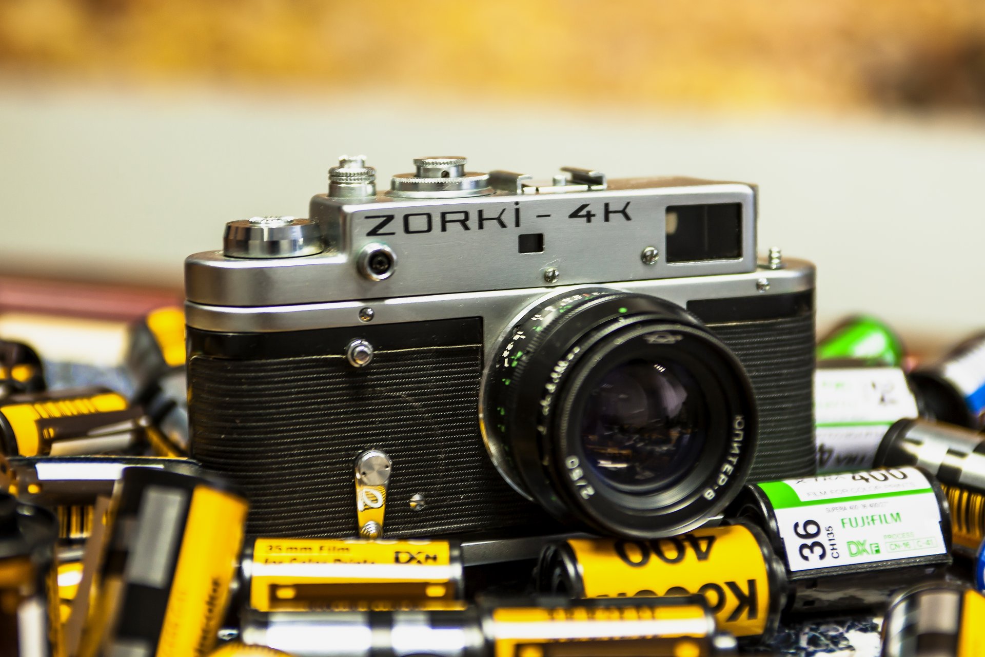 zorki-4k a camera the camera len