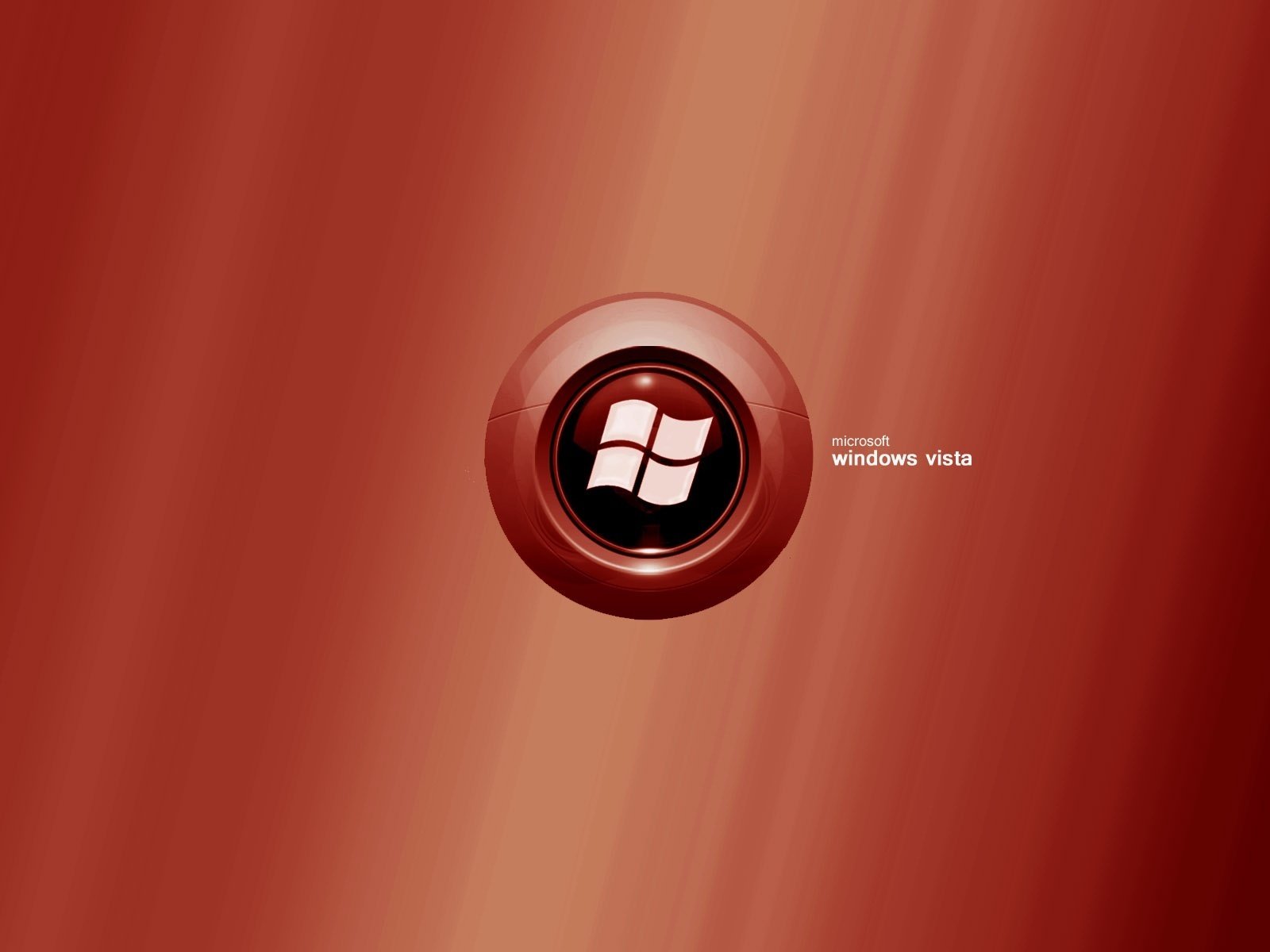 fond cramoisi emblème windows vista logos