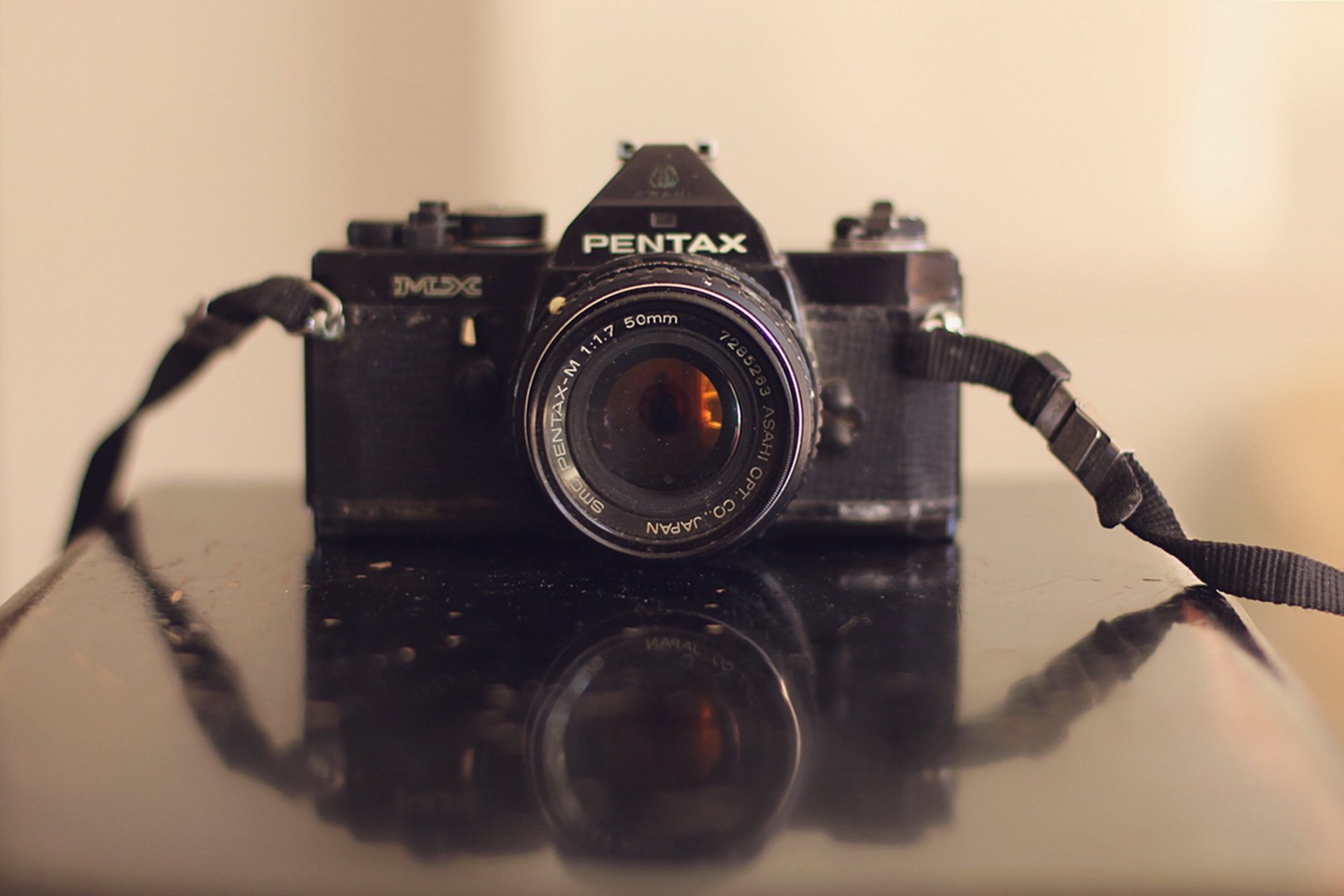 cámara fondo pentax