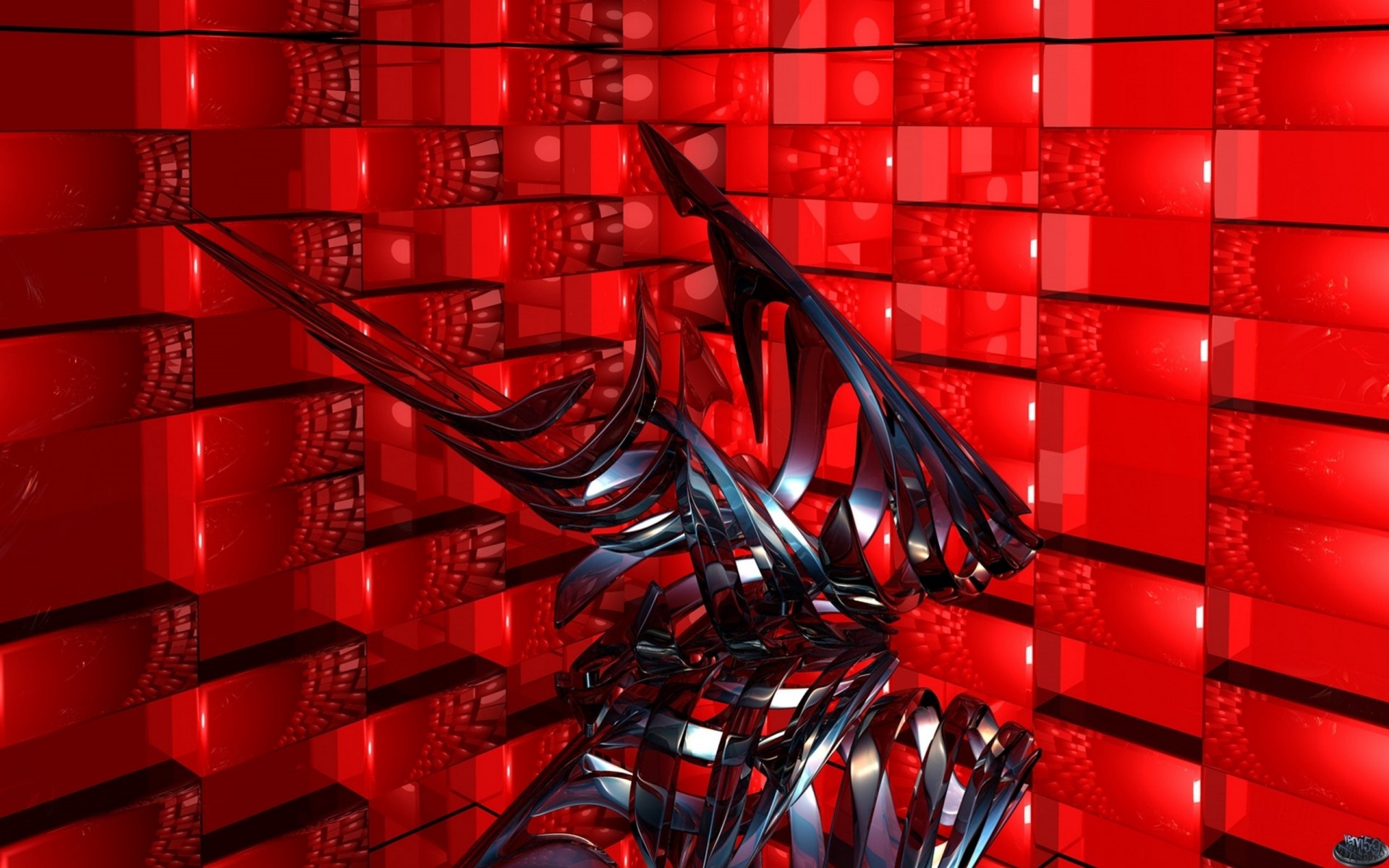 arte abstracción 3d