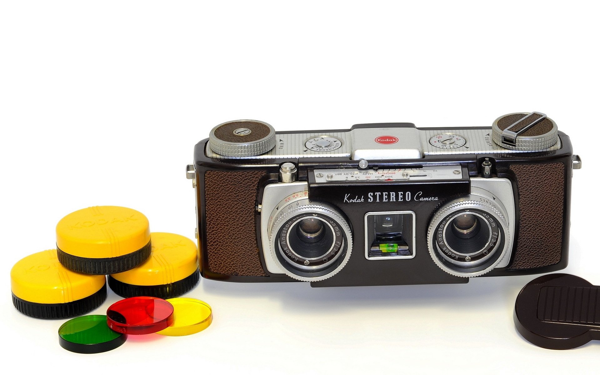 kodak estéreo cámara fondo