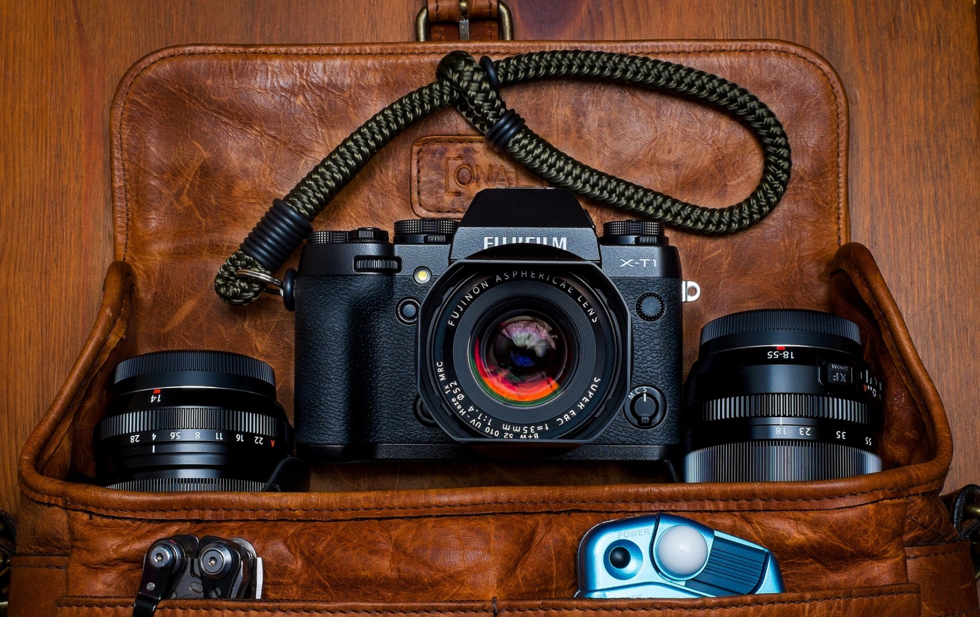 the camera background close up