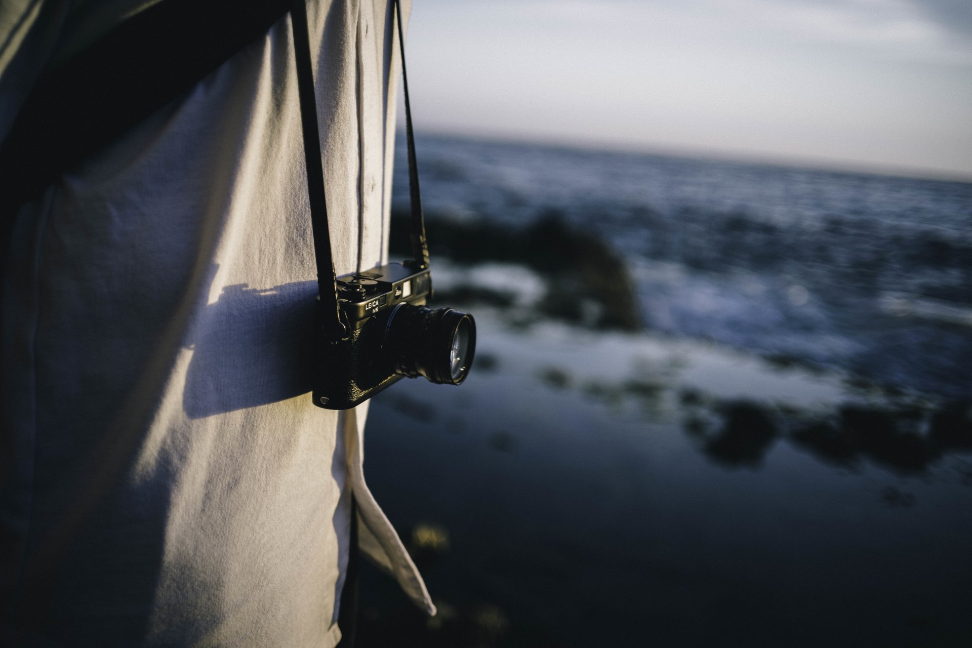 a camera the camera len