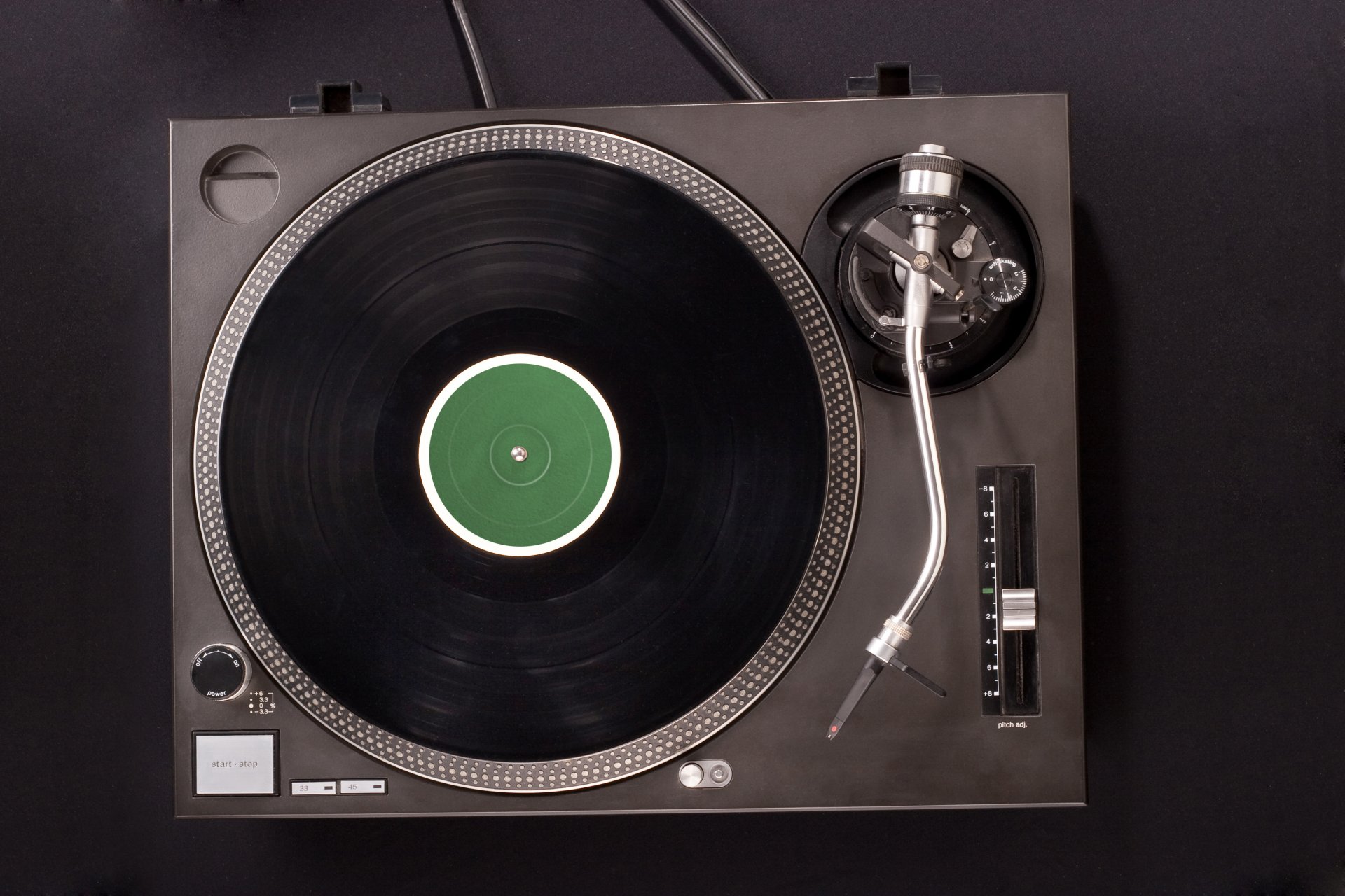 tocadiscos discos de vinilo moderno