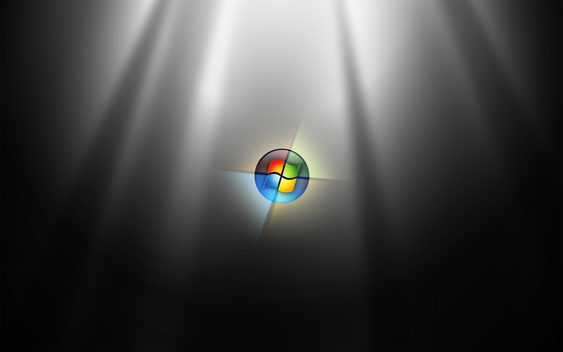 голубого света лучи microsoft windows 7 эмблемы логотипы