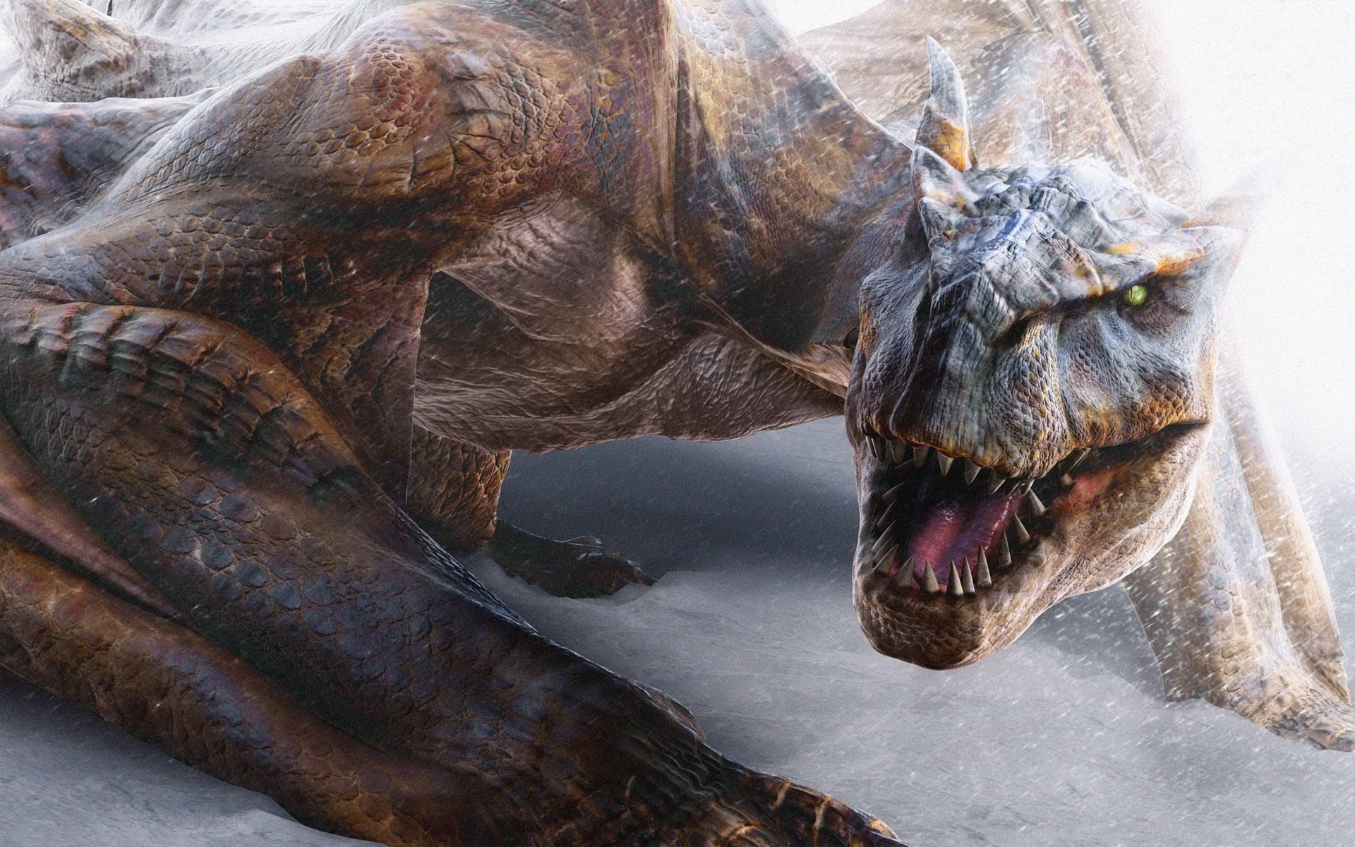 gray sand color dragon teeth