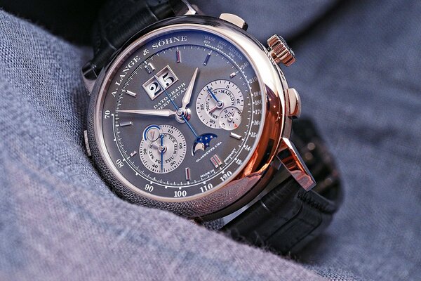 Men s wrist flowers in retro design