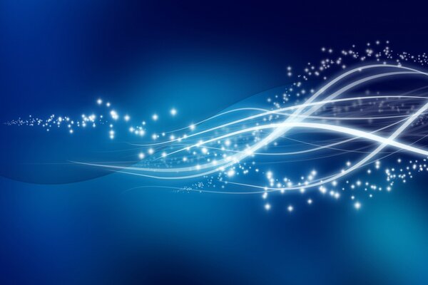 Fantasy on the theme of light and the interweaving of threads