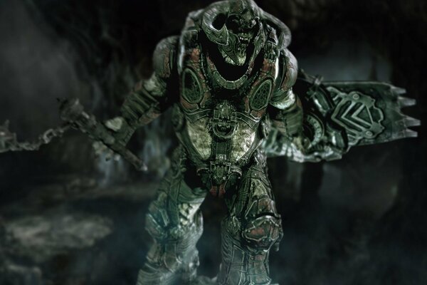 Monster in Rüstung of war