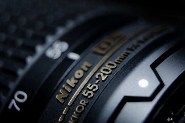 Камера Nikon. Крупным планом