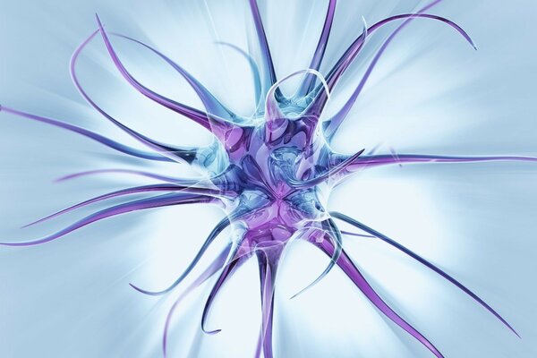 Energy transparent clot. purple