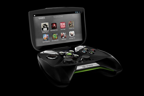 Console di controllo per videogiochi con display LCD