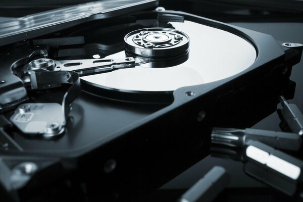 Image disque dur pc de stockage de données