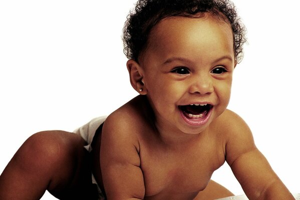 The greatest happiness is a child s smile