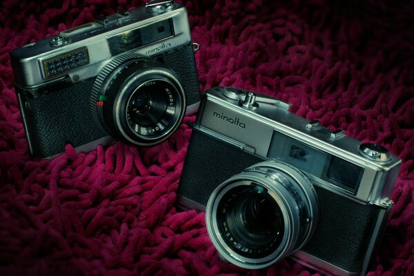 Several classic minolta models