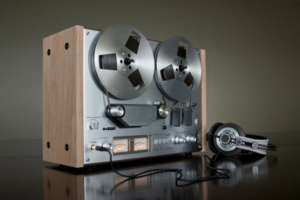 Radio Stereo con cuffie e cuffie