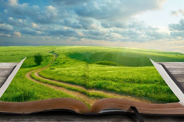 Landschaft als offenes Buch