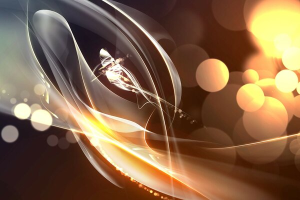 Luce solare in movimento
