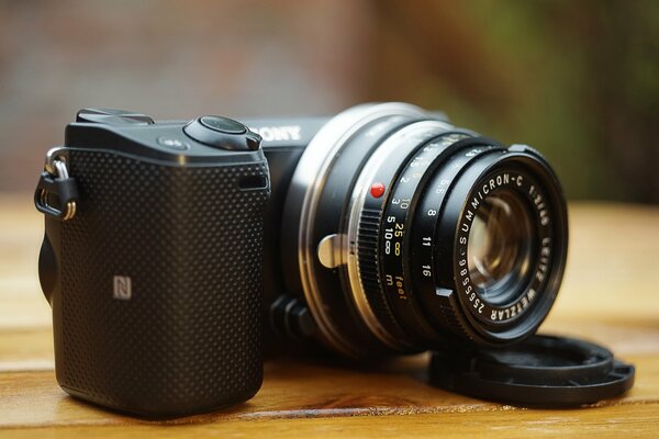 Telecamere Sony A7r sullo sfondo principale