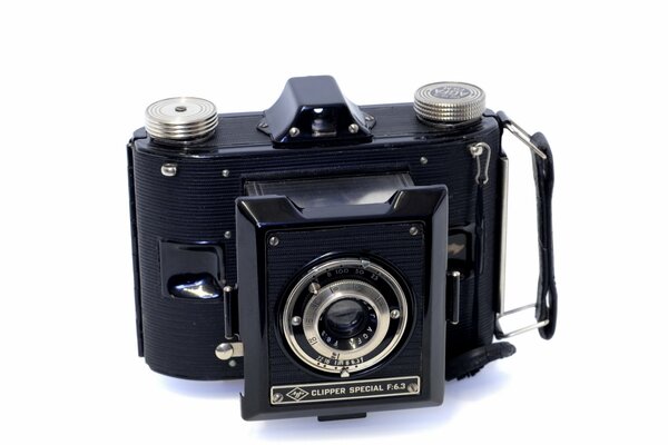 Aparat makro Agfa clipper czarny