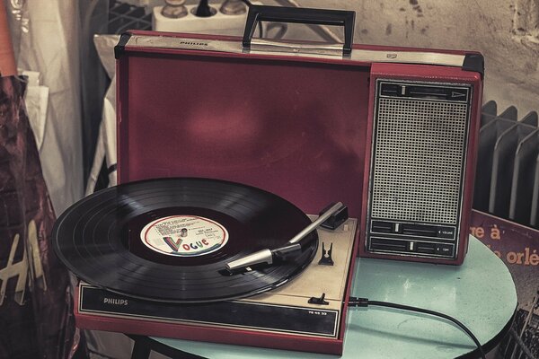 Platine vinyle Vintage