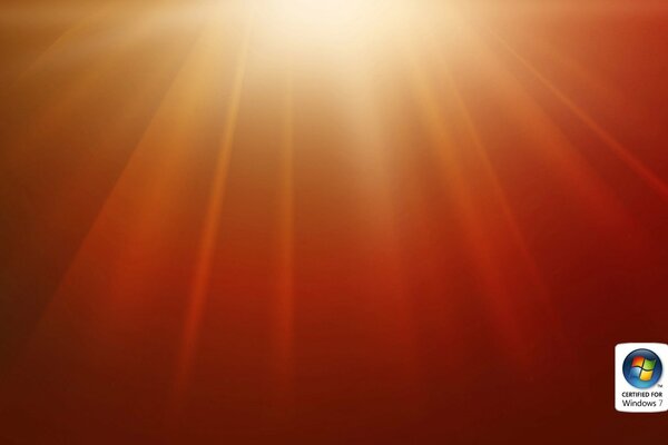 Sunshine with windows 7 logo