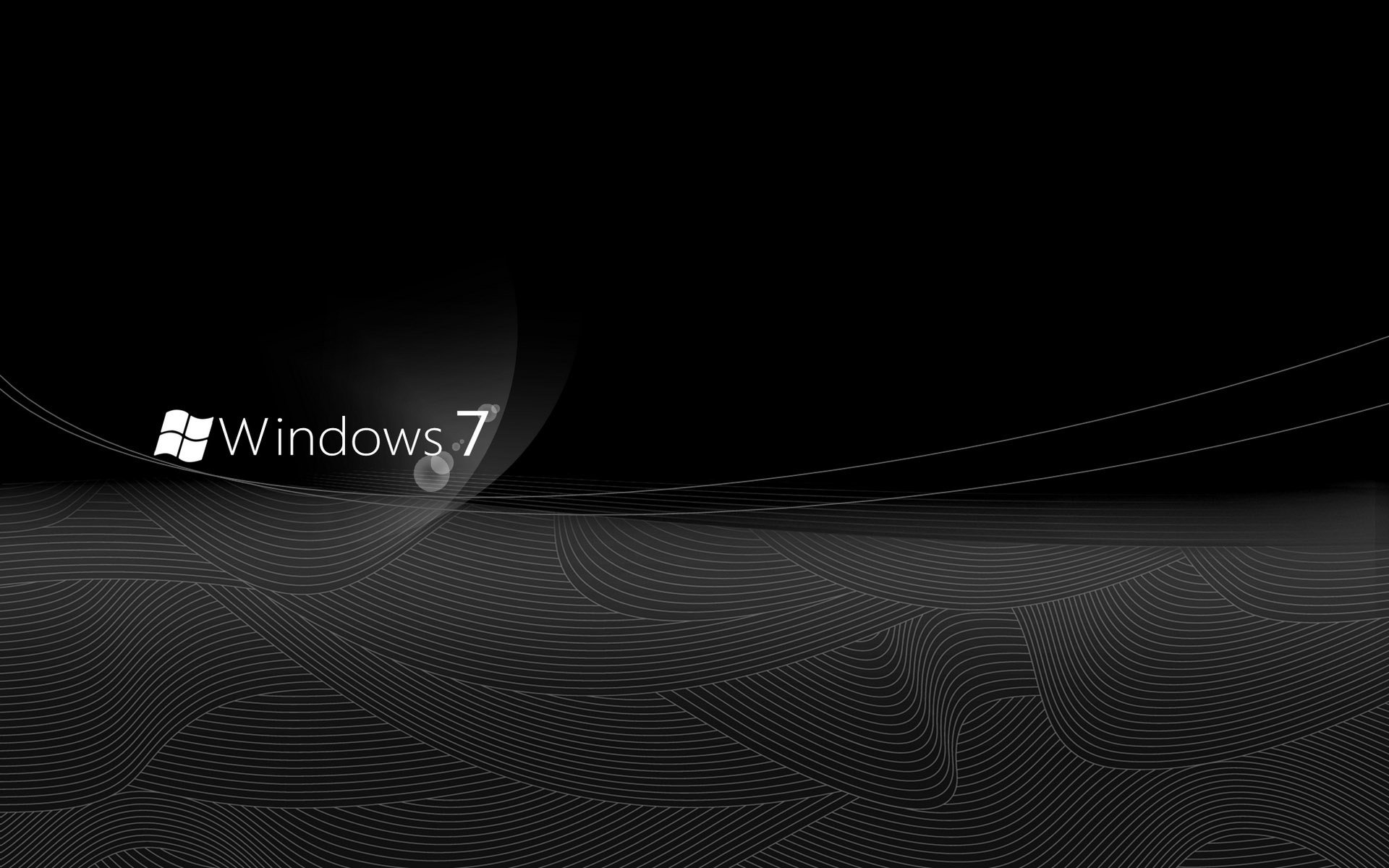 rayures blanches gris windows 7 emblèmes logos noir et blanc