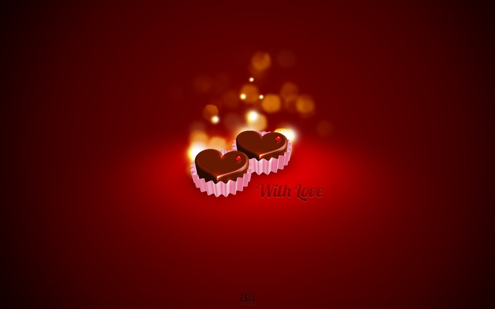 dulces de chocolate dulces corazones amor romance ternura sentimientos reflejos dulces rojo