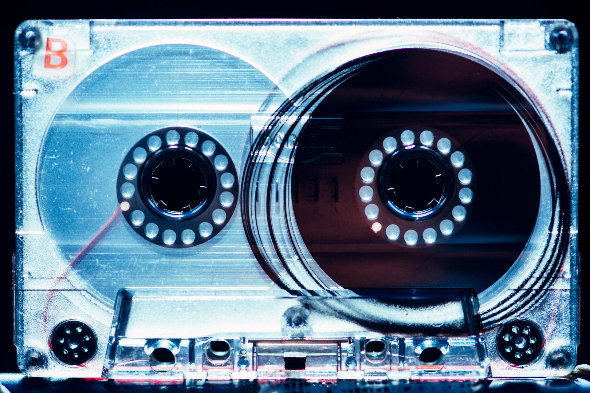 cassette música macro