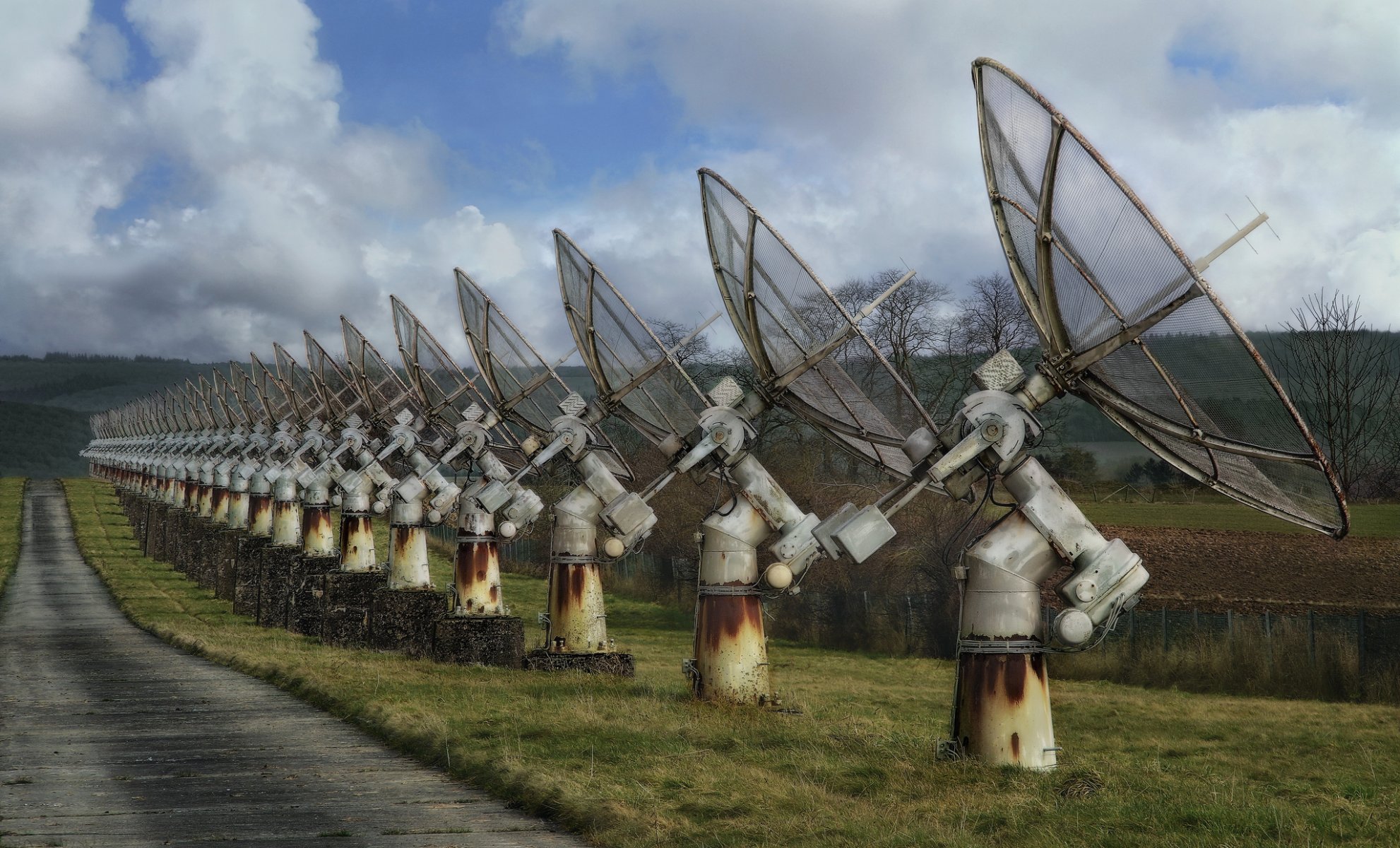 radar straße hintergrund